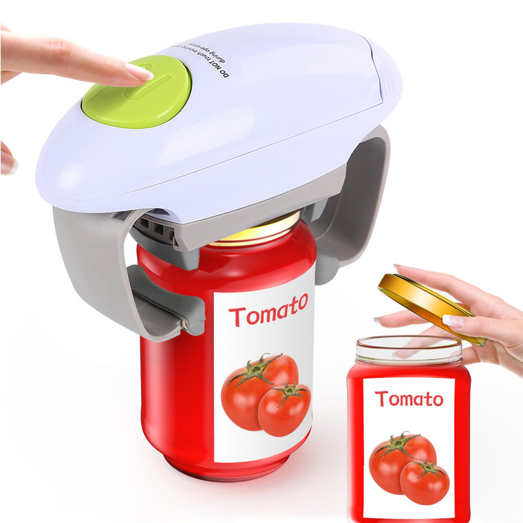 Higher Torque and Automatic Electric Jar Opener,One Touch Jar Opener for Arthritis,Weak Hands and Seniors,Convenient and Useful Kitchen Gadgets,Gifts