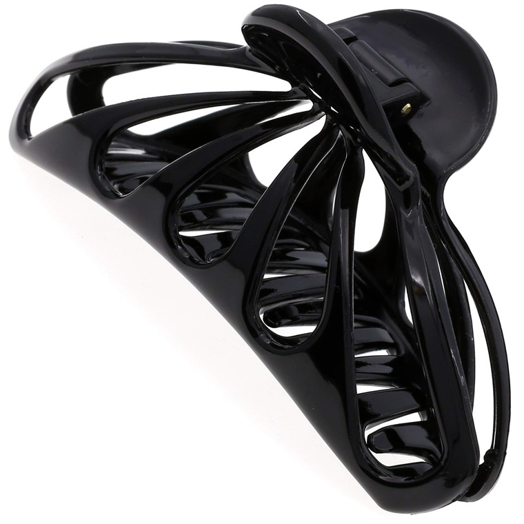 Camila Paris CP3053 French Hair Clip for Women Thick Hair for Long Curly Wavy Hair, Black, Girls Hair Claw Clips Fashion Styling Hair Accessories for