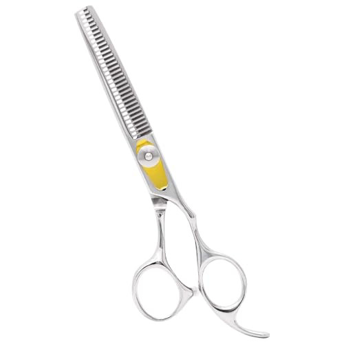 Equinox International, Professional Hair Scissors, Japanese Stainless Steel-Barber Hair Cutting Texturizing Thinning Razor Edge Series Teeth Shears f