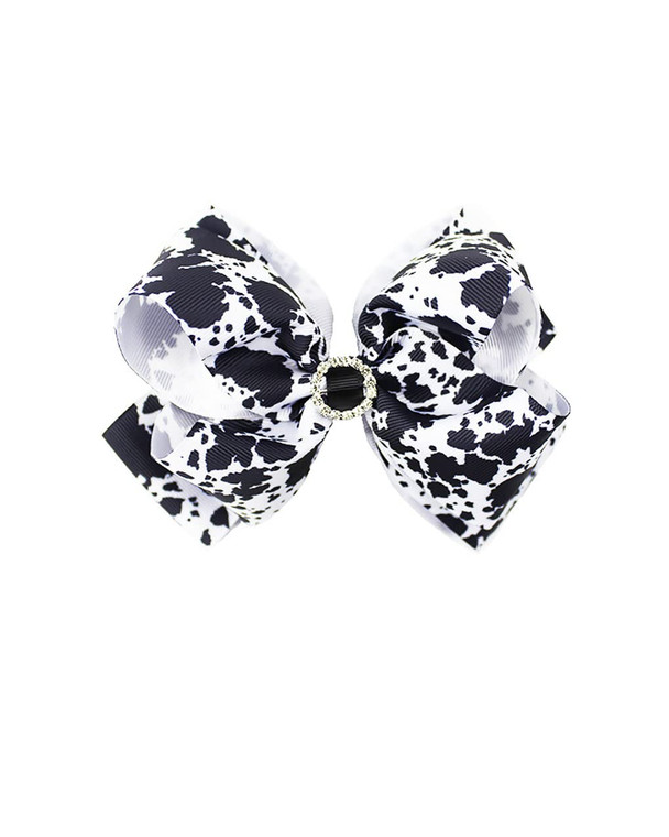 Leopard Big Bow Hair Clips Pin Cheetah Hairclip Large Bowknot Leopard Hairpin BBG30 (A3-6 Inch)