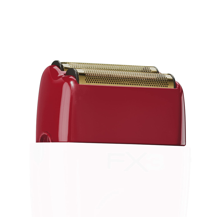 BaBylissPRO Barberology Professional FXX3RFB FX3 Red Replacement Double Foil Shaver Head with 2 Cutters