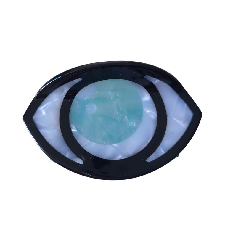 Big Evil Eye Claw Clips,Cellulose Acetate Hair Clips,Hair Claw Clips for Women (S8)