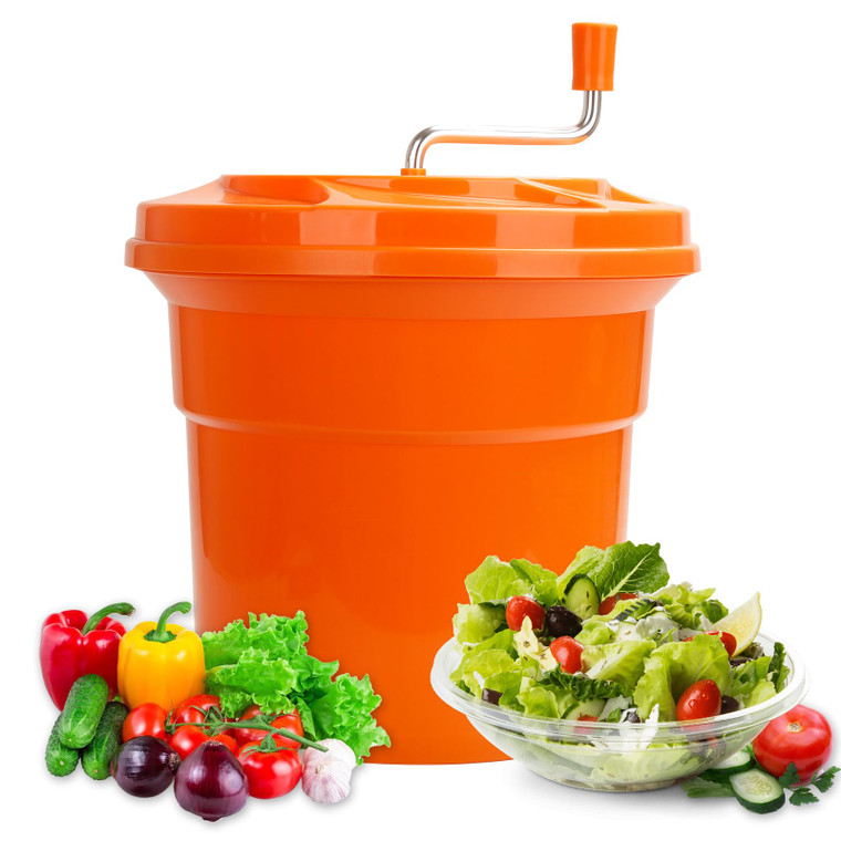 YBSVO 5 Gallon Large Commercial Salad Spinners and Lettuce Spinner