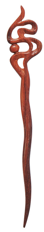 Marycrafts Artwork Wooden Hair Stick For Buns Hair Fork For Women Long Hair