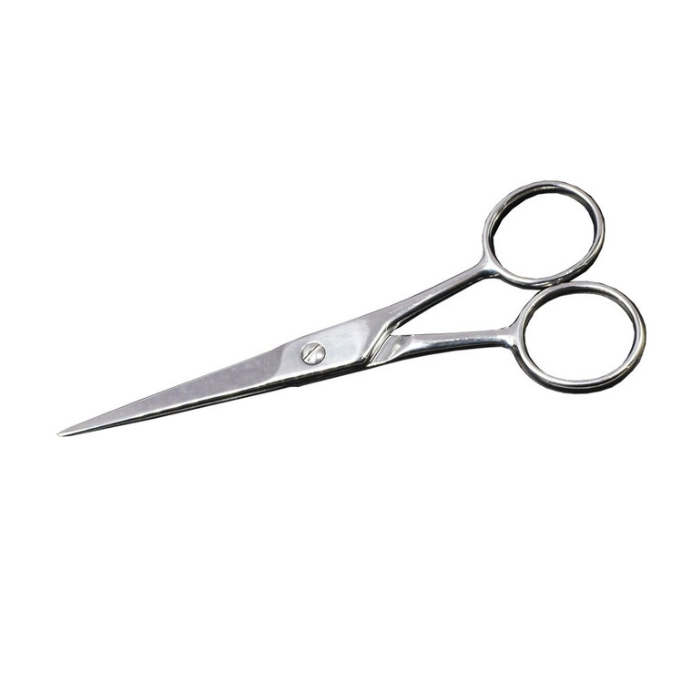 Motanar 5.0" Stainless Steel Facial Hair Small Pet Professional Grooming Scissors Shears Beard & Mustache Scissors -Beards, Mustache & Eyebrows and P