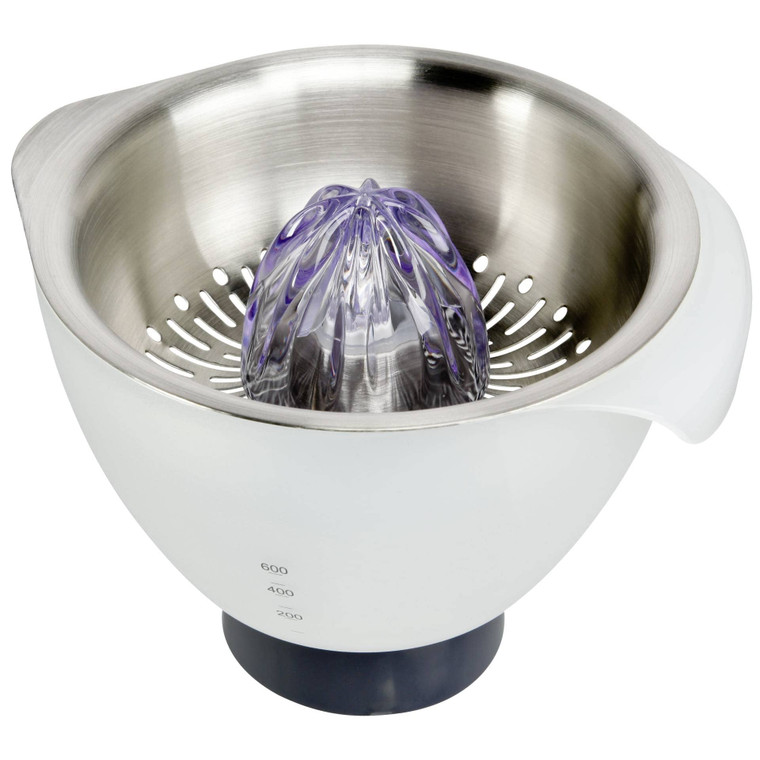 Kenwood Chef/XL AT312 Citrus Juice Attachment - Silver & White