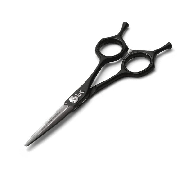 Very Sharp Kobaruto Rebel - 440c Silver Black Cobalt 5" Hairdressing Shears for Stylists and Barbers