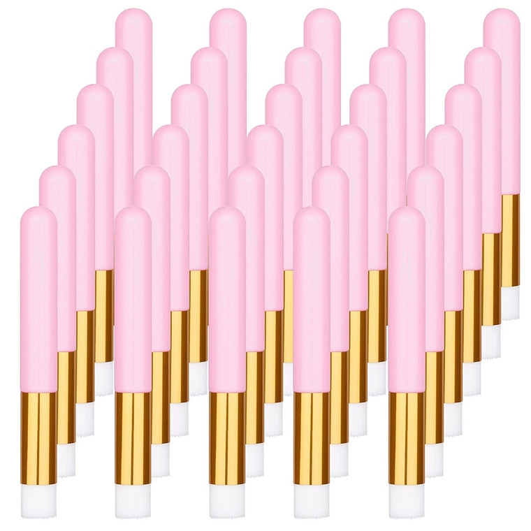 30PCS Lash Shampoo Brushes, Nose Pore Deep Cleaning Tool, Peel off Blackhead Remover, Eyelash Extensions Cleanser, Nose Washing Brush 1