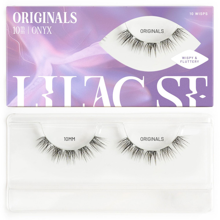Lilac St - Originals Natural Faux Eyelash Clusters (10mm) - Soft, Natural Look - DIY Lash Extension Wisps - Lightweight & Lifelike - Lasts 10 Days -
