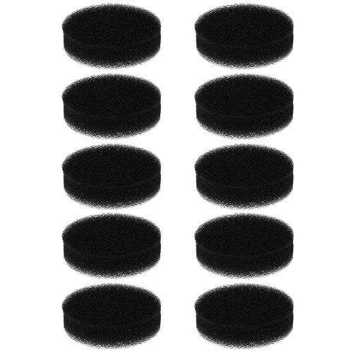 RONRONS 10 Pieces Makeup Brush Cleaner Sponge Travel Quick Color Removal Dry Make up Brushes Cleaning Replacement Sponges for Eye Shadow Blush Brush