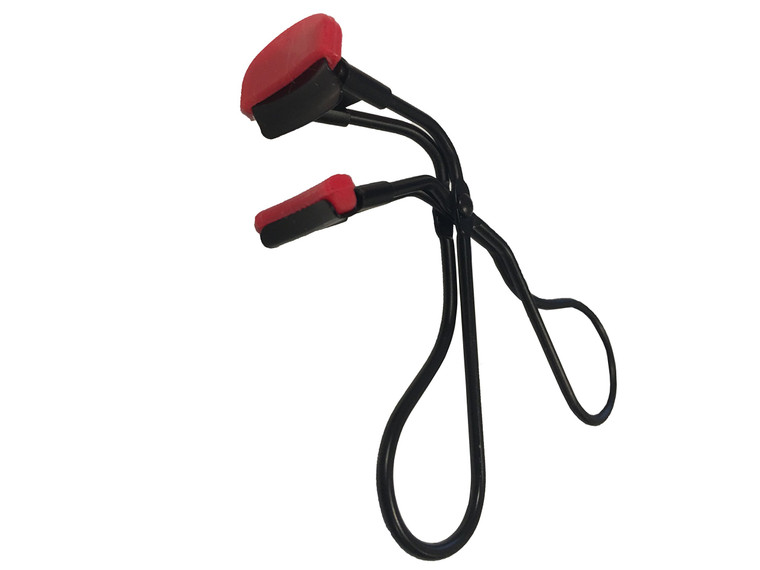 Alluring Mini Eyelash Curler Red/Black for Inner & Outer Corner Lashes