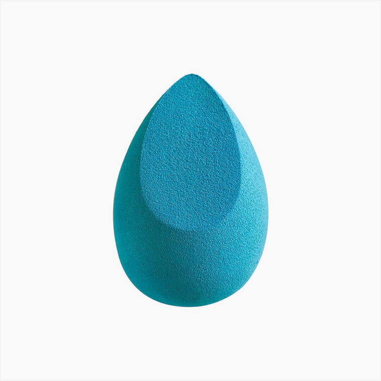 Practk Premium Makeup Beauty Sponge Foundation Power Blender for Blending, Stippling, Highlighting and Contouring - Blue - Makeup Blending Sponges fo