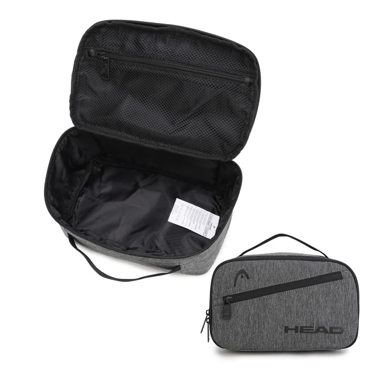 HEAD Waterproof Toiletry Bag for Men, Lightweight Dopp Kit Travel Bag for Toiletries, Travel Toiletry Organizer Shaving Bag Handbag for Outdoors/Week