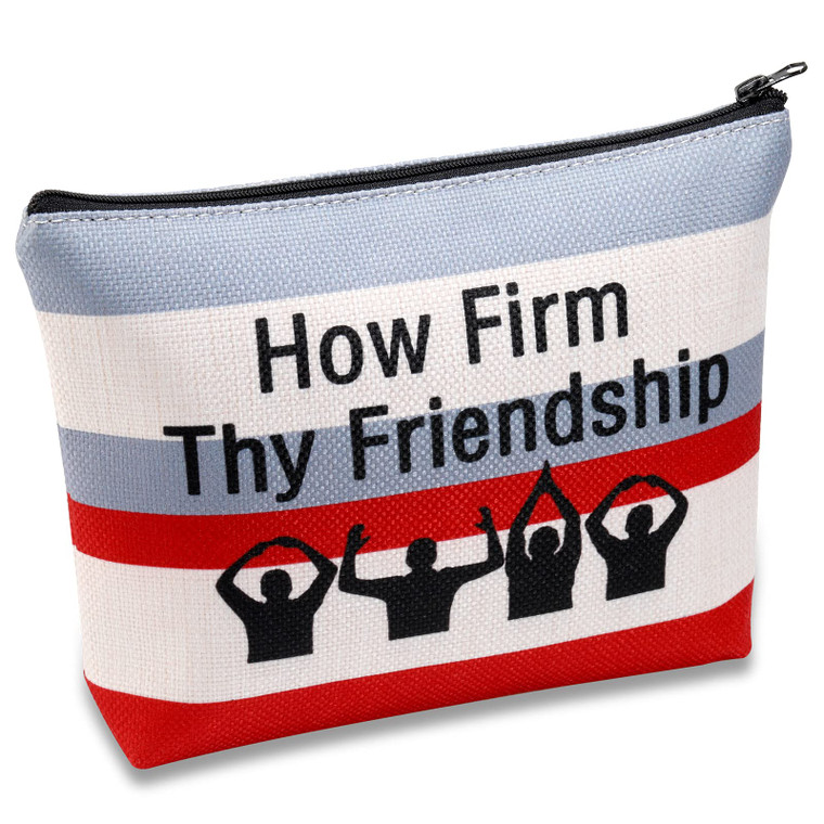 MEIKIUP OS Team Fans Gift Women Cosmetic Bag How Firm Thy Friendship Bag for Fans(Thy Friendship bag)