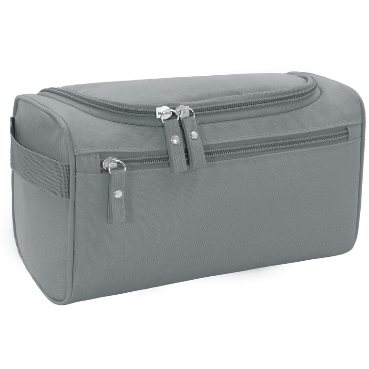 Buruis Travel Toiletry Bag for Men and Women, Hanging Toiletry Organizer Cosmetics Makeup Bag, Water-resistant Dopp Kit Shaving Bag, Small Toiletry B