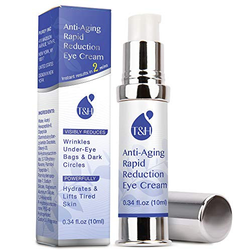 TEREZ & HONOR Anti-Aging Rapid Reduction Under-Eye Cream, Visibly and Instantly Reduces Wrinkles, Dark Circles and Eye Bags in 120 Seconds, Hydrates