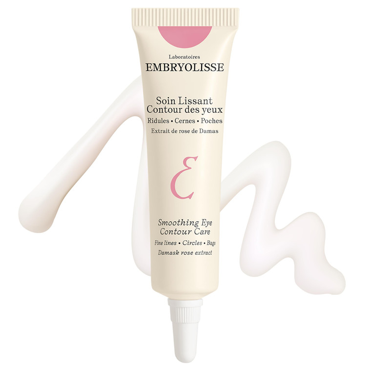 Embryolisse Smoothing Eye Contour Care. Revitalizing Gel Cream Treatment. Reduce Fine Lines, Circles, Puffiness, 0.50 Fl Oz