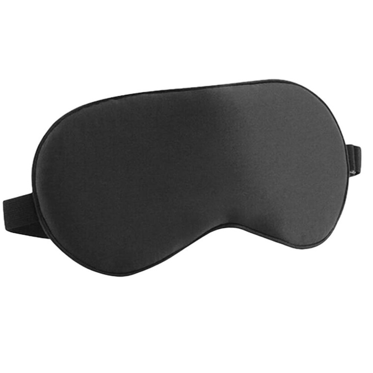 MAXFEEL 25 Momme 100% Mulberry Silk Sleep Mask For Men Women,Super Smooth Eye Cover for Sleeping With Adjustable Strap,Eye Shade Blindfold, Blocks Li