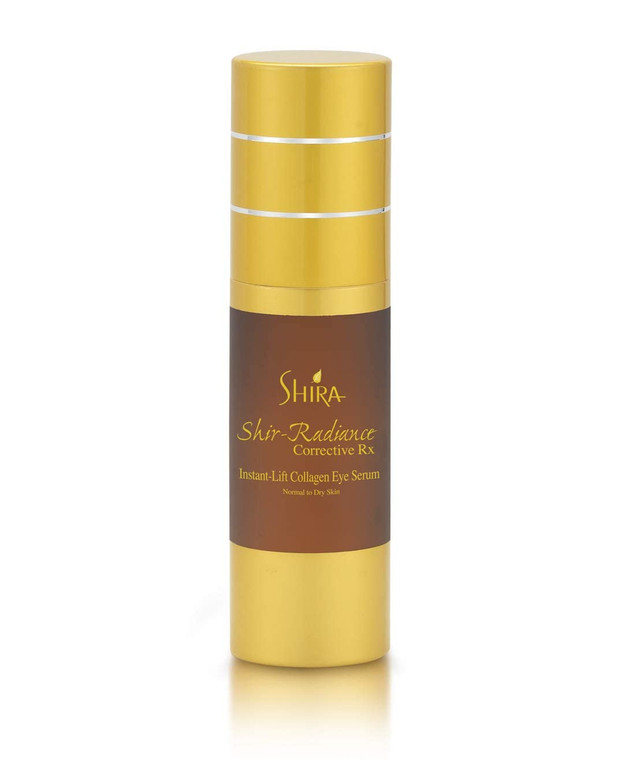 Shira Shir Radiance Corrective RX Instant-Lift Collagen Light-Weight Eye Serum Reduces Dark Circles Dullness Fine Lines and Wrinkles (30ml)