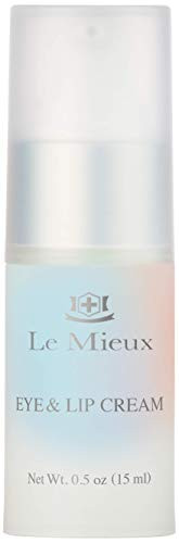 Le Mieux Eye & Lip Cream - Anti Aging Eye and Lip Moisturizer, Peptide-Infused Treatment for Visible Wrinkles & Fine Lines with Kukui Nut Oil & Ceram