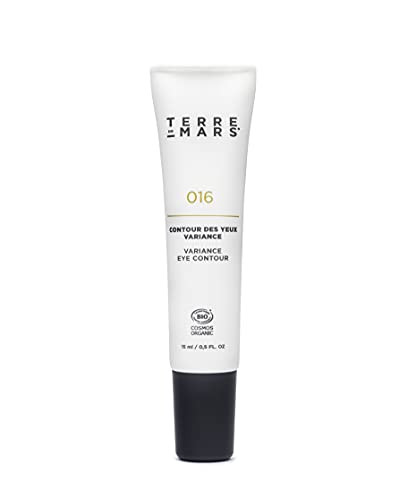 TERRE DE MARS Variance Eye Contour Cream, Certified Organic, Smoothing and Firming Eye Cream - 0.5 Oz