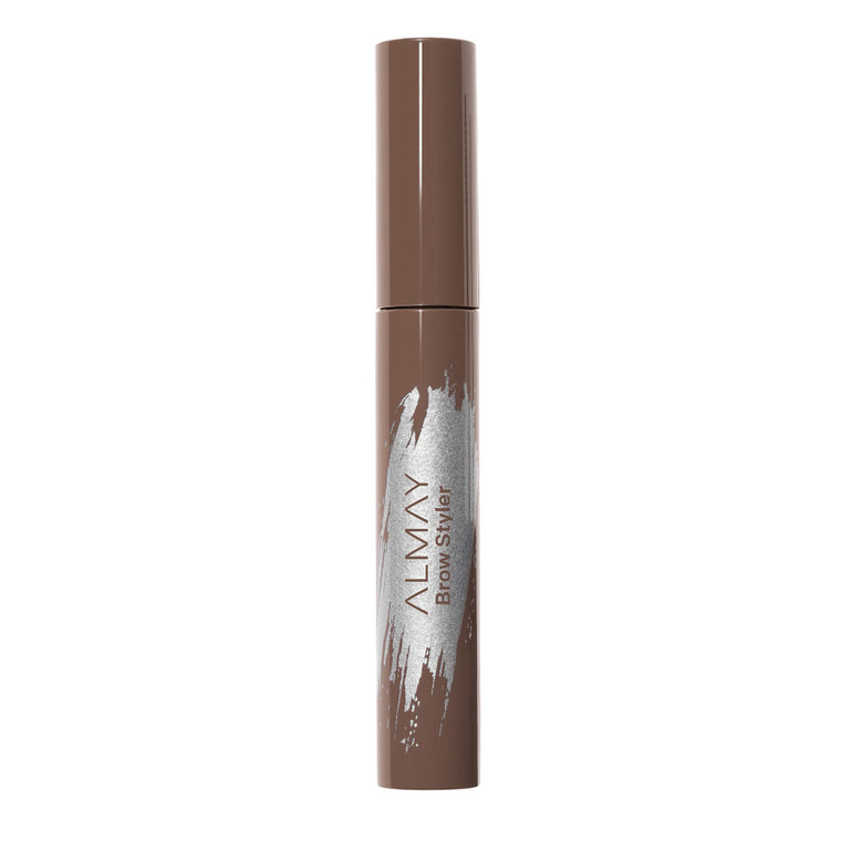Almay Eyebrow Gel with Marula Oil, Flake-Free & Lightweight Brows, Hypoallergenic, Light Brown, 1 Count