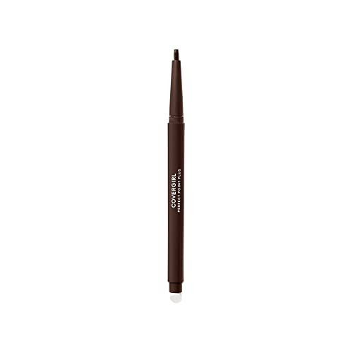 CoverGirl Perfect Point Plus Eyeliner Pencil, Espresso, Long-Lasting, Versatile Brown Eyeliner, Soft Smudging Tip, No Sharpening Needed, Pack of 1