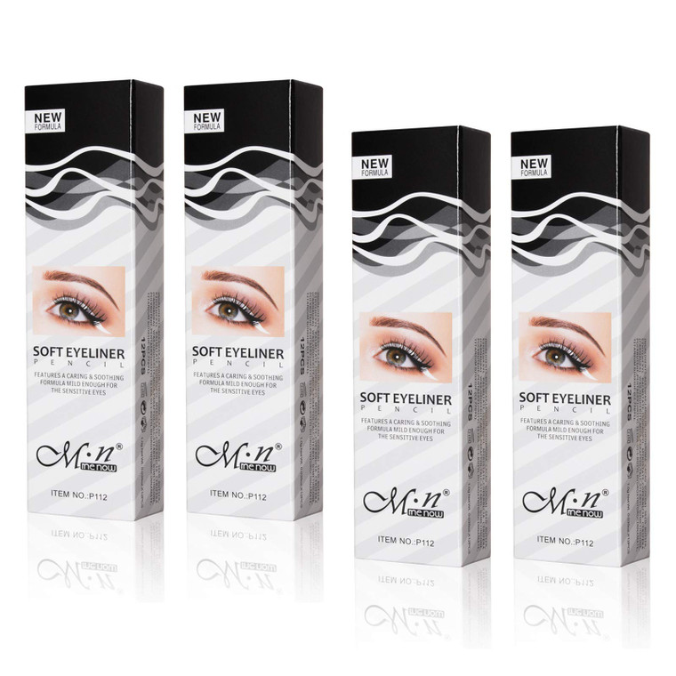 Fashionwu White Eyeliner Pencil Professional Highlighter Eye Liner Pen Soft Strokes Waterproof Long-Lasting Eyeshadow Eye Silkworm Brighten Pencil Be