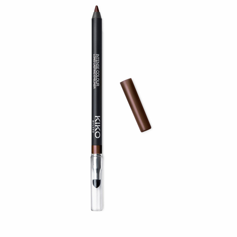 KIKO Milano Intense Colour Long Lasting Eyeliner 04, Intense And Smooth-Gliding Outer Eye Pencil With Long Wear