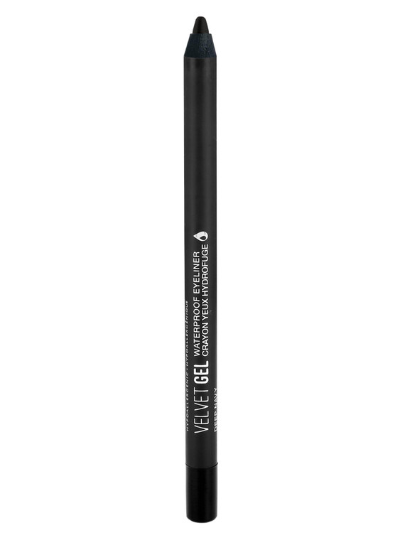 Marcelle Velvet Gel Waterproof Eyeliner, Jet Black, Gel-Based Eye Pencil, Long-Lasting, Smudge-Proof, Fragrance-Free, Hypoallergenic, Cruelty-Free, 0