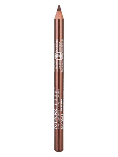 Marcelle Kohl Eyeliner, Copper Coin, Eye Pencil, Long-Lasting, Waterproof, Intense Colour, Fragrance-Free, Hypoallergenic, Recognized by CDA, Cruelty