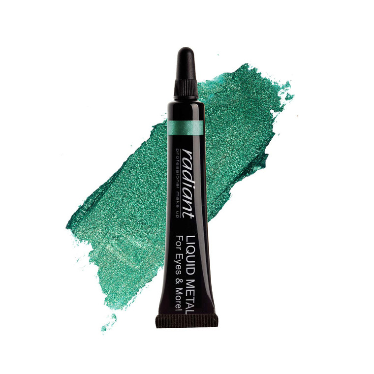 Radiant Professional Liquid Metal For Eyeshadow Eyes & Lips, Waterproof Liquid Shadow for Intense Color & Long Lasting Effect, Fast Drying Smudge Pro