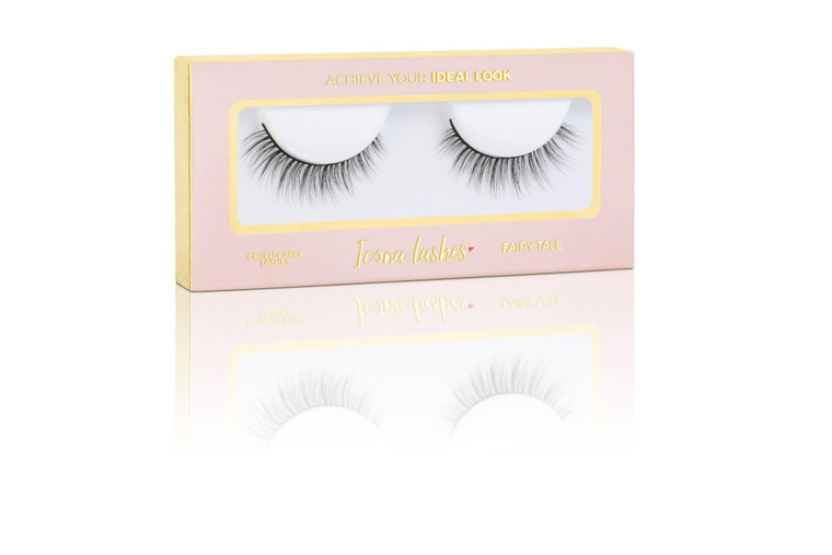 Icona Lashes False Eyelashes Pack - Fake Eyelashes Extensions - Soft, Fluffy Falsies with Tapered Ends & Professional-Grade Band - Handmade, Vegan, R