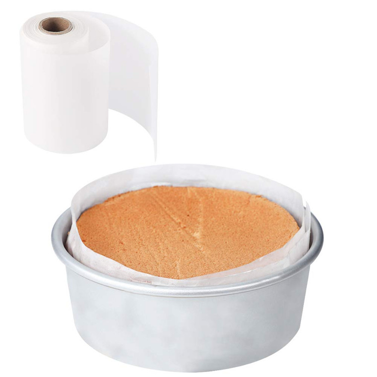 Cake Pan Liner, Nonstick Parchment Paper Liner Roll for Cake Pan, Springform Pan (4in x 164ft)