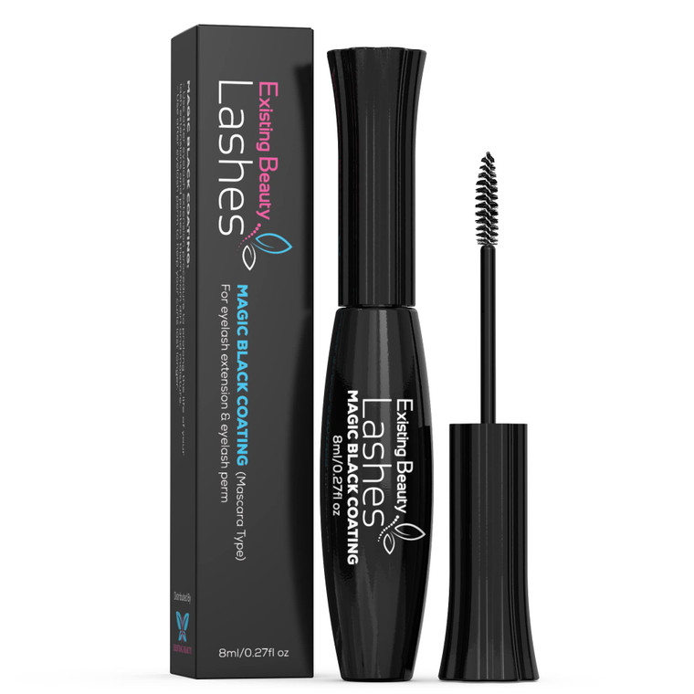 Existing Beauty Lashes Eyelash Extension Sealant Magic Black Coating - Lash Sealant for Eyelash Extensions - and Professional Eyelash Sealer for Lash