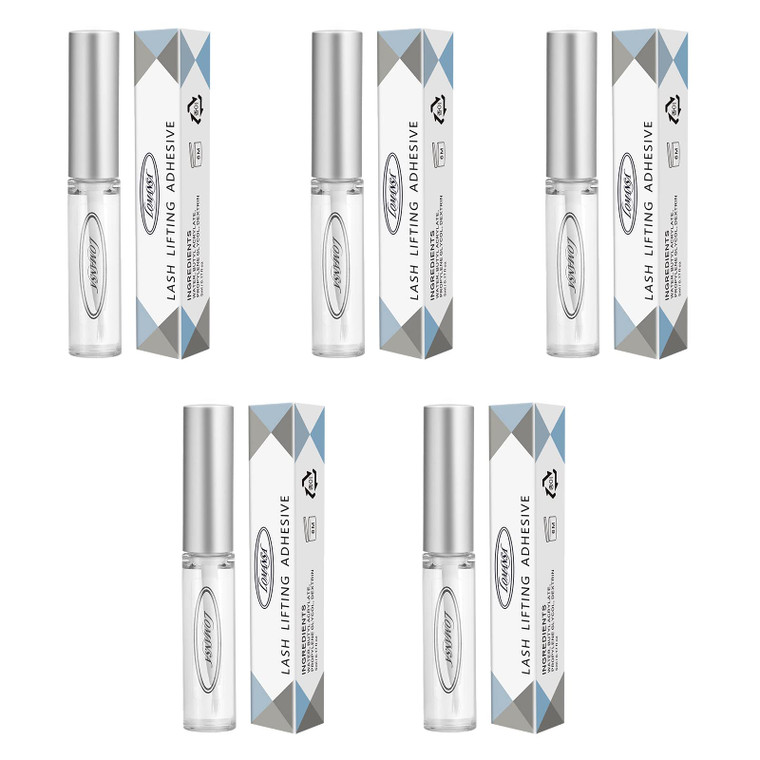 Lomansa Lash Lift Glue Adhesive 5pcs, Eyelash Perming Rod Fix Glue for Eyelash Curl(5 PCS)