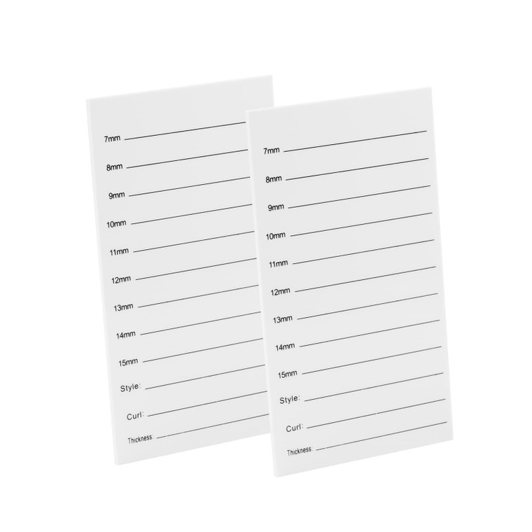 2 Pcs Lash Holder for Eyelash Extensions Acrylic Disposable Lash Hand Pallet Lash Tile for Extensions By FADLASH