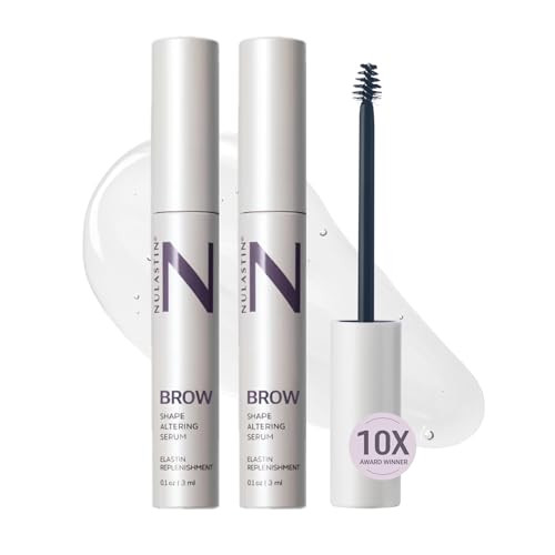 NULASTIN Shape Altering Eyebrow Serum - Brow Serum to Shape & Define - Improves the Appearance of Sparse Eyebrows for a Fuller Look - Enriched with H