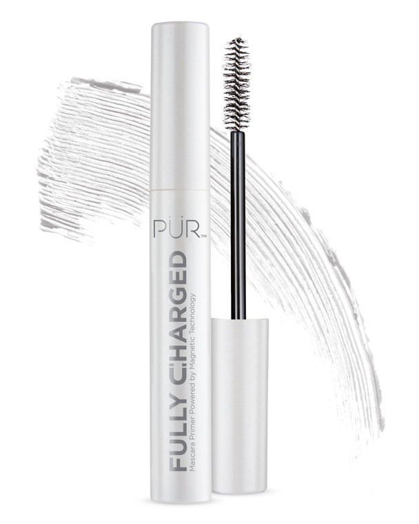 PUR MINERALS Fully Charged Mascara for Eye Lash Volume & Length - Travel Size Thickening, Volumizing, & Lengthening Mascara