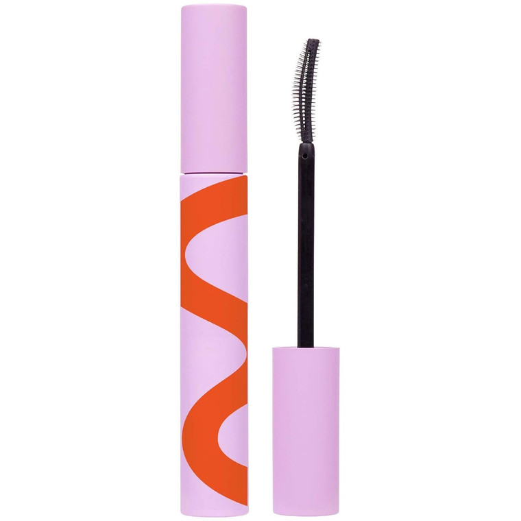 Tower 28 MakeWaves Vegan Black Mascara - Volumizing & Lengthening Mascara for Sensitive Eyes - With Aquaflex Technology for Humidity-Proof Lift - Hyp