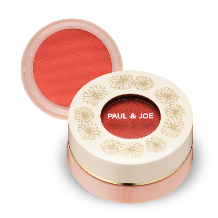 Paul & Joe Gel Blush, Bright and Buildable Blush Makeup, Water-Based Gel Makeup Cheek with Hydrating Oils, for Dewy, Radiant Finish, Cheerful Red Che