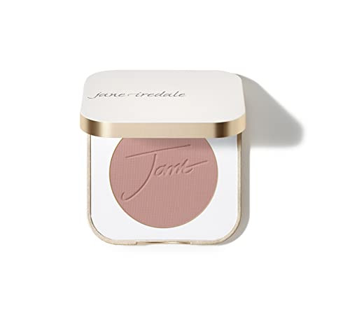 jane iredale PurePressed Blush, Natural Color & Glow for All Skin Tones, Non-Comedogenic with Minerals & Antioxidants, Cruelty-Free & Wheat-Free, 0.1