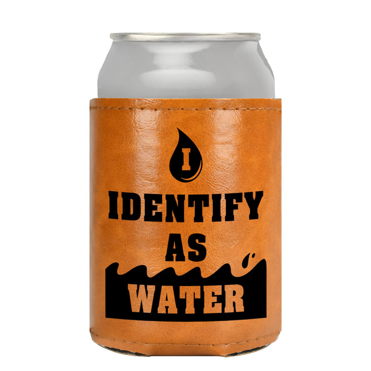 Fathers Day Men Gifts for Dad Him Leather Can Cooler: White Elephant Gifts Christmas Stocking Stuffers for Women Her Girlfriend Boyfriend Husband Wif