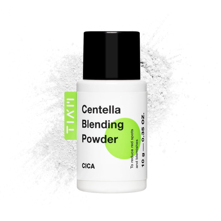 TIAM Centella Blending Powder, 0.35 Oz, CICA Powder for Skin Soothing & Sebum Control with Asiaticoside, Madecassic Acid, Asiatic Acid, Korean Skin C
