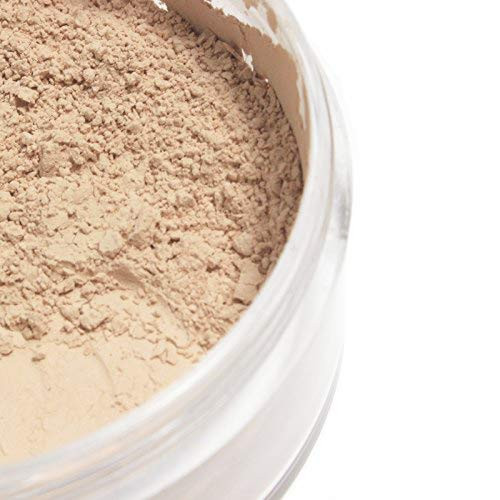 Mallofusa Translucent Loose Powder Makeup Setting Foundation Mineral Formula Makeup Palette Oil Control w/Puff 0.63 OZ Medium (3#)