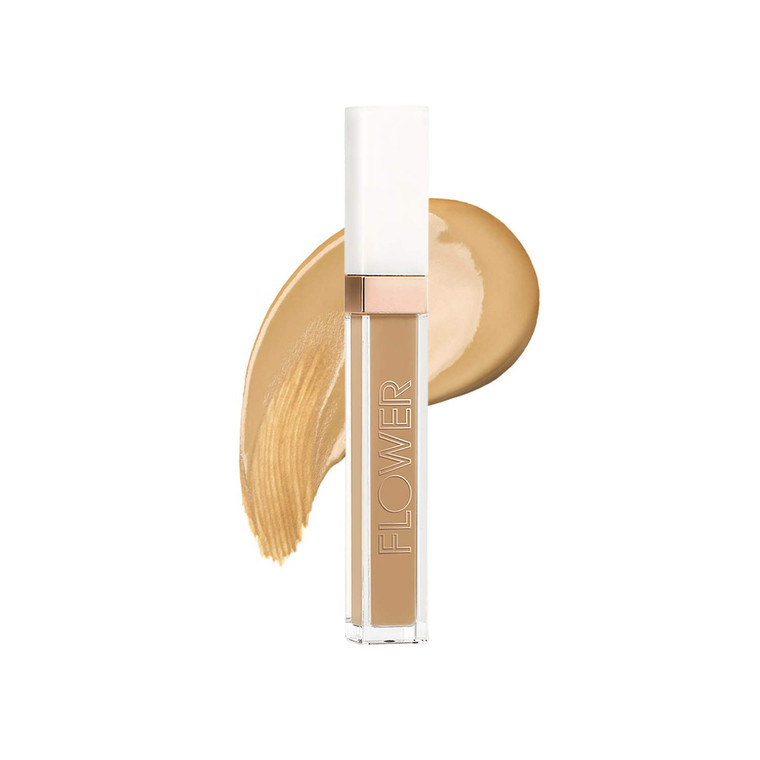FLOWER BEAUTY By Drew Barrymore Light Illusion Full Coverage Concealer - Diffuse Dark Under Eye Circles + Blurs Blemishes - Weightless Formula + Crea