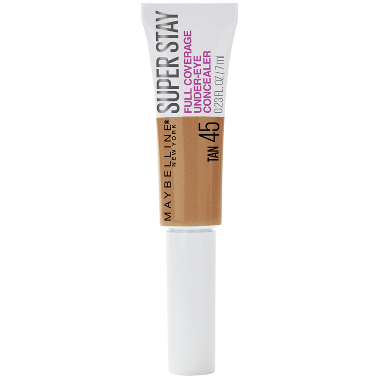 Maybelline New York Super Stay Super Stay Full Coverage, Brightening, Long Lasting, Under-eye Concealer Liquid Makeup Forup to 24H Wear, With Paddle