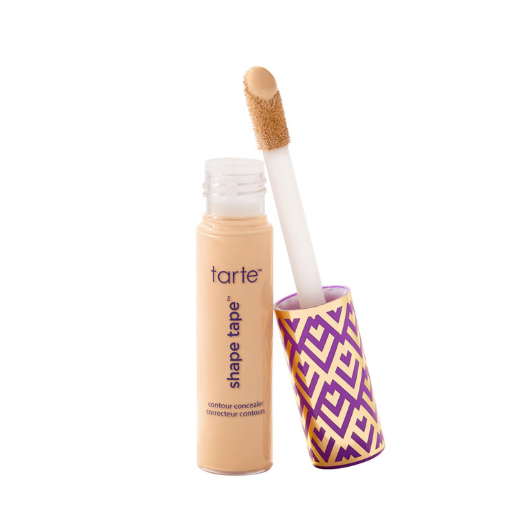 tarte shape tape concealer  Full-Coverage Creaseless Soft Matte Finish, Brightening Under-Eye & Face Makeup, 16hr Longwear, Vegan & Cruelty-Free, fu