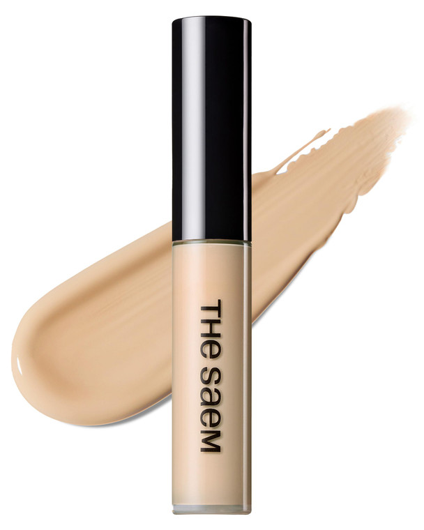 THESAEM Cover Perfection Tip Concealer 0.2 fl.oz. - 2.0 Rich Beige Warm Beige for Deep Skin Tone 23 - High Coverage Long Lasting Concealer - Korean M