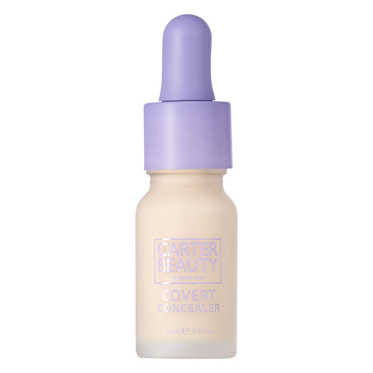 Carter Beauty By Marissa Carter Covert Brightening Concealer - Creamy - Instant Undereye Brightener and Redness Corrector - Vegan, Cruelty Free, Unsc